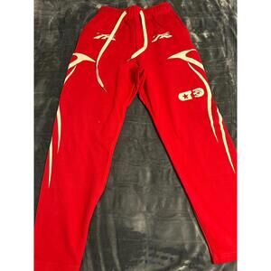 Hellstar Sports Sweatpants 'Red SIZE: MEDIUM